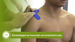 Kinesiotape en luxación acromioclavicular [upl. by Kcirrez]