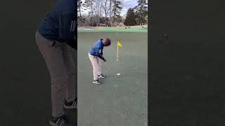 Post round practice William Ratchford 10 years old Greensboro NC [upl. by Arukas]