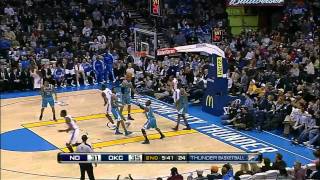 Russell Westbrook Nasty Dunk On Emeka Okafor in HD November 29 2010 [upl. by Ailam]