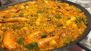 Paella mixta 🥘 [upl. by Lirret278]