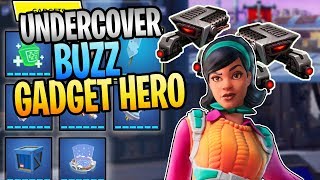 FORTNITE  How To Increase Hover Turret Damage With New UNDERCOVER BUZZ Outlander [upl. by Ylimme658]