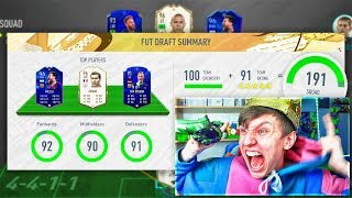 WORLDS FIRST 191 FUT DRAFT  FIFA 20 [upl. by Navillus315]