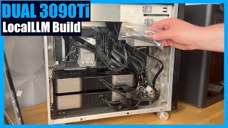 Dual 3090Ti Build for 70B AI Models [upl. by Joseito]