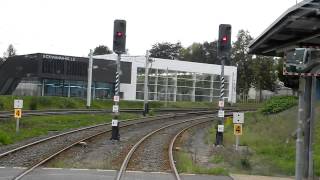 Auf Straßenbahngleisen in Zwickau mit der Vogtlandbahn [upl. by Limbert]