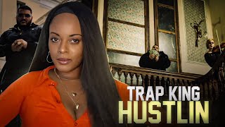 Trap king  Hustlin Official music video Beat By TBB REACTION 🇩🇿🦍😍 [upl. by Atnod]