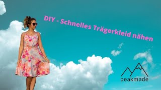 DIY  Sommerkleid Hanni von Graustufen Stoffe nähen [upl. by Domenic]