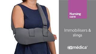 EN Immobilisers amp slings  Nursing care [upl. by Anitel680]