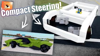 Simple Compact Steering  Roblox Plane Crazy  Showcase amp Tutorial [upl. by Nnahtebazile]