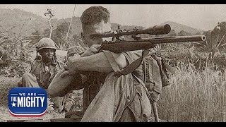 The Marine who made historys 5th longest sniper kill with a machine gun [upl. by Pohsib488]