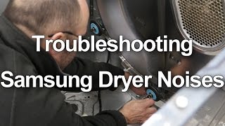 How to Fix a Noisy or Squeaking Samsung Dryer [upl. by Nemajneb]