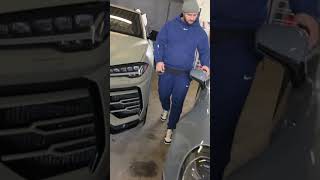 Supercars spot Lucky’s garage 😎 cars detailingcars porsche lamborghini supercars [upl. by Miquela]