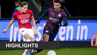 Highlights AZ  Willem II  Eredivisie [upl. by Frymire]