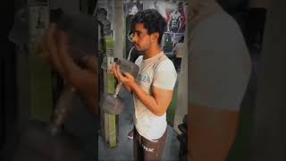 Biceps workout Song Aarambh hai prachand gym workout ytshorts shorts newvideo [upl. by Maxia]