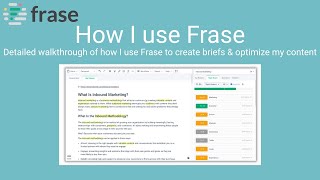 Frase Demo  How to use Fraseio with real world examples [upl. by Stulin255]