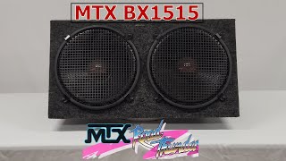 MTX BX1515 Road Thunder enclosure [upl. by Cutcheon]