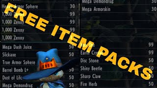 MHXX Citra Free Item packs DLC  MHXX Citra [upl. by Alyar]