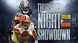 Thursday Night Prime Time Steelers Vs Browns [upl. by Yesdnil]