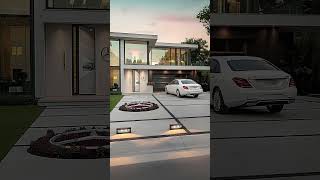 How does a Mercedes fan’s house look 🏠😄🚗 mercedes sclass mercedesbenz car cartok luxurycar [upl. by Grubman]