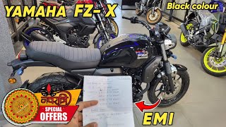 New Yamaha Fzx 2024 Model  On Road Price  With EMI  Mileage  New Offer [upl. by Lemra]