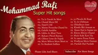 Mohammad Rafi Superhit Songs [upl. by Nnyrat]