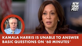 Kamala Harris is unable to answer basic questions on ‘60 Minutes’ [upl. by Abixah701]