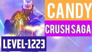 CANDY CRUSH SAGA LEVEL 1223 candycrushsaga candycrush games gaming LEVEL1223 fungamerzUS india [upl. by Ainafetse]