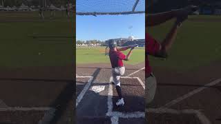 Troy Baseball putting on a show during BP 💣TeamRawlings [upl. by Yenetruoc402]