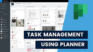 Task Management using Planner in Microsoft 365 Manage project tasks all in one place [upl. by Airat]