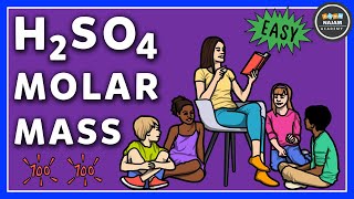 H2SO4 Molar Mass  Sulfuric Acid Molar Mass [upl. by Adele]