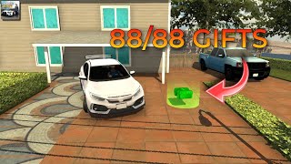 Car parking multiplayer all gifts locations 8888 in details New update [upl. by Barthold]