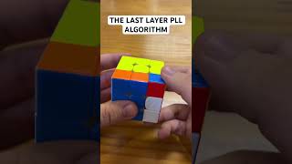 THE LAST LAYER PLL ALGORITHM iCubeSolver [upl. by Adon397]