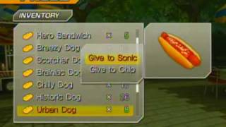 Sonic Unleashed  360  Chips Hot Dog Hoard [upl. by Yerd]