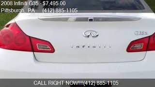 2008 Infiniti G35 x AWD 4dr Sedan for sale in Pittsburgh PA [upl. by Liek]