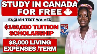 100 SCHOLARSHIP TO STUDY IN CANADA INTERNATIONAL STUDENTS ONLY [upl. by Linea]