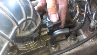 Throttle Position Sensor TPS install video Jeep [upl. by Stinson]