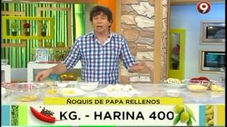 Receta de hoy Ñoquis de papa rellenos [upl. by Williams]