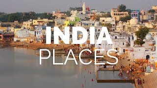 10 Best Places to Visit in India  Travel Video [upl. by Aretina]