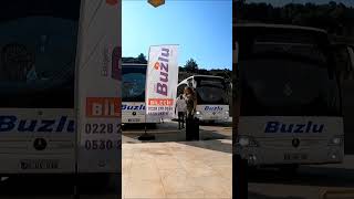 Buzlu Bilecik Otogarında otobus travel travego [upl. by Maryellen809]