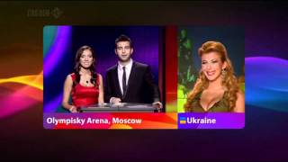 Eurovision 2009 Full Voting BBC [upl. by Desiri]