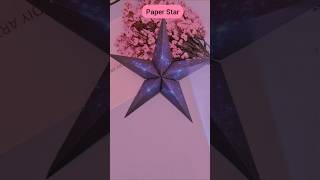 Paper Star diy craft papercraft [upl. by Sandon304]