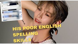 ZEROBASEONE’s Sung Hanbin Faces Backlash Over English Spelling Mistakes Sparks Online Debate kpop [upl. by Inger]