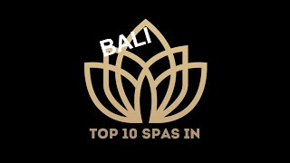 Top 10 Best SPAS in BALI 2023 [upl. by Lamson792]