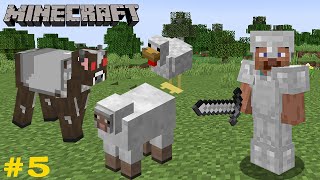 I STARTED ANIMALS FARMING IN MINECRAFT  SURVIVAL SERIES  MINECRAFT GAMEPLAY  5 [upl. by Aenaj483]