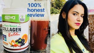 OZiva Collagen Builder review  my experience  worth or waste 🤔 [upl. by Neelia283]