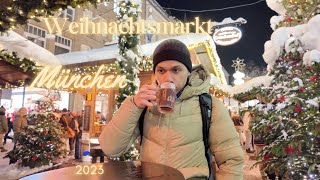 WEIHNACHTSMARKT MÜNCHEN MARIENPLATZ 2023  PASAR NATAL DI MÜNCHEN 2023  DJI OSMO POCKET 3 [upl. by Ylrebma695]