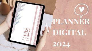 PLANNER INTERATIVO DIGITAL 2024 [upl. by Itaws]