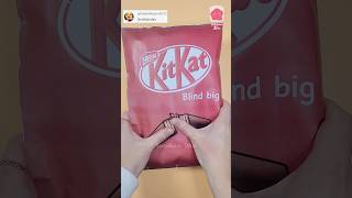 Kitkat blind bag 킷캣 블라인드백 kitkat blindbag papercraft 종이놀이 킷캣 paperdiy asmr squishy unboxing [upl. by Lrigybab]