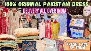 100 Original Pakistani Dress  Delivery All Over India  New Salon Fresh Face by Erum  Vlog [upl. by Etnomed]