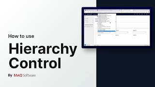 Hierarchy Control by MAQ Software [upl. by Yrohcaz55]