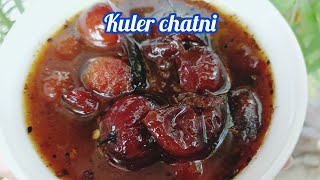 Kuler Chatni shorts youtubeshorts shortvideo bengalirecipe easyrecipe Archanar paakghor [upl. by Erolyat]